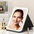 GlowMirror – Lusterko do makijażu LED z ładowaniem USB