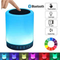 kolorowa lampka nocna LED Bluetooth z dotykowym panelem głośnikowym bezprzewodowym