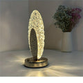 Nowoczesna i Luksusowa Lampa Stołowa w Kształcie Pawia - CrystalGlow