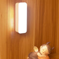 Nowoczesna Minimalistyczna Ładowalna Magnetyczna Przyssawka Plastikowa Prostokątna Lampa LED Ścienna Nocna Lampa do Nauki