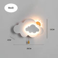 Lampa ścienna do pokoju dziecięcego, Zabawy design