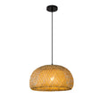 Lampa Wisząca Finn Bamboo – Ręcznie Wykonana Lampa Rattanowa i Bambusowa z Urokiem Azji Południowo-Wschodniej