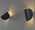 Lampa Ścienna Twist - Obracana Metalowa Lampa Ścienna - Kinkiet Curve