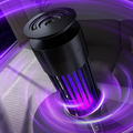 Lampa Moskitier ZenTora | Zasilana przez USB i Cicha | Bez chemikaliów z funkcją nocnej lampki
