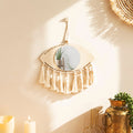 Lustro Ścienne z Makramé w Stylu Boho
