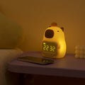 Urocza Lampa Nocna LED Kapibara – Budzik dla Dzieci i Lampa Nocna do Sypialni |