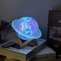 Głośnik Bluetooth Galaxy Saturn z Nocną Lampką