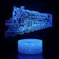 Lampa 3D Lokomotywa Vintage
