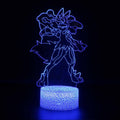 Lampa 3D Pokémon Lucario