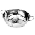 Patelnia Hot Pot Twin Split ze Stali Nierdzewnej