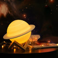 Lampa - SaturnGlow - Projekt planetarny - Regulowane oświetlenie