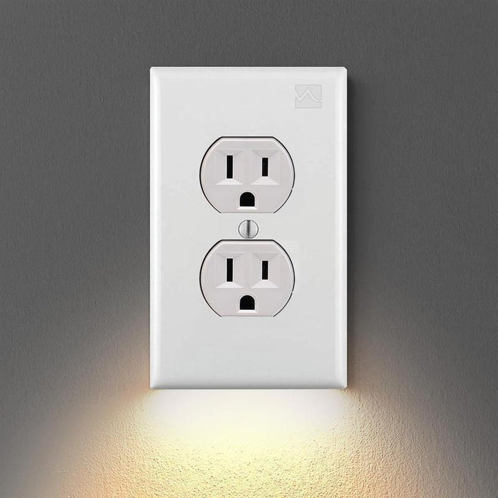 Gniazdo ścienne z podświetleniem LED