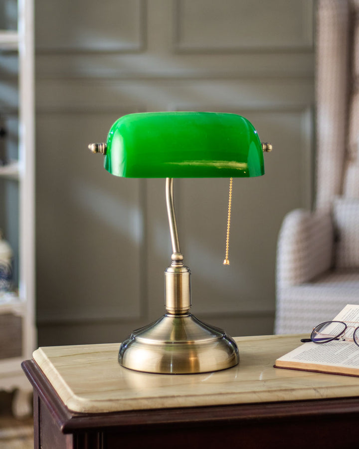 Klasyczna Lampa Bankierska