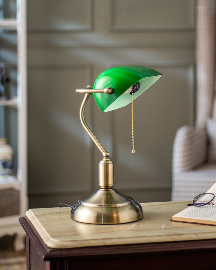Klasyczna Lampa Bankierska