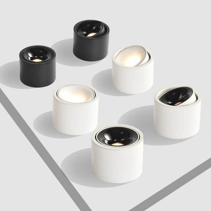 Origo Minimalistyczna Lampa sufitowa LED - Regulowana Okrągła Lampa wpuszczana