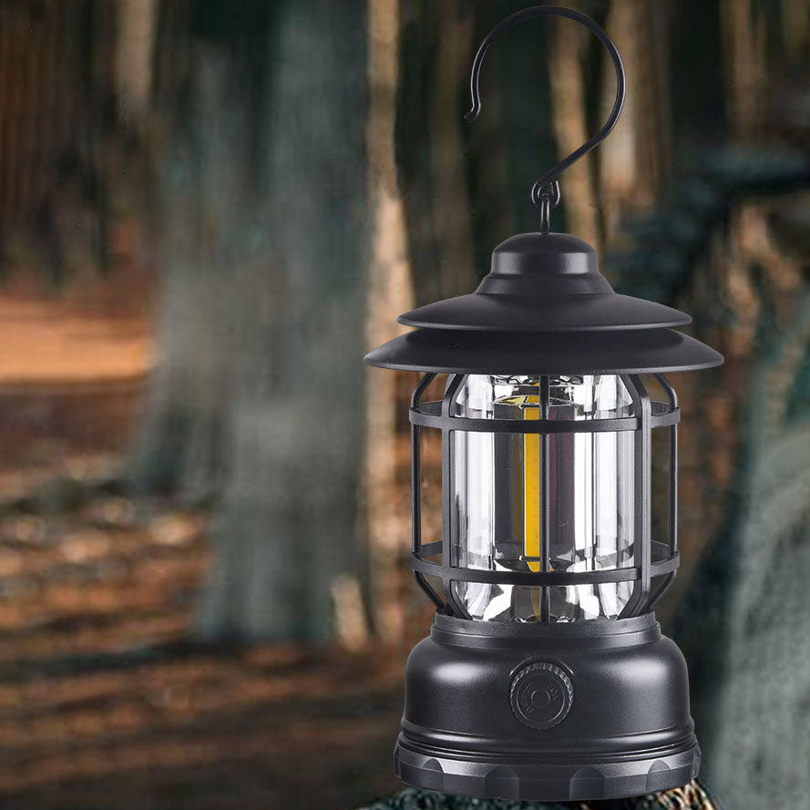Współczesna Przemysłowa Przenośna Lampa Campingowa Z Ładowaniem USB Lampa Konna Do Użytku Zewnętrznego