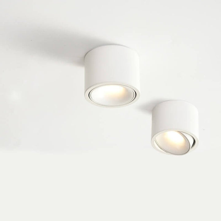 Origo Minimalistyczna Lampa sufitowa LED - Regulowana Okrągła Lampa wpuszczana