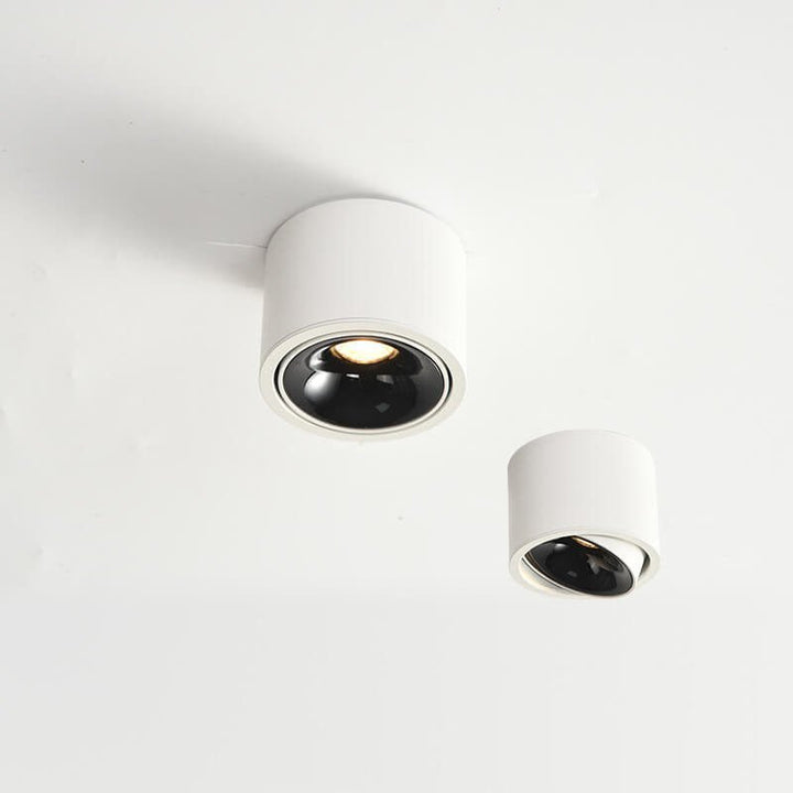 Origo Minimalistyczna Lampa sufitowa LED - Regulowana Okrągła Lampa wpuszczana