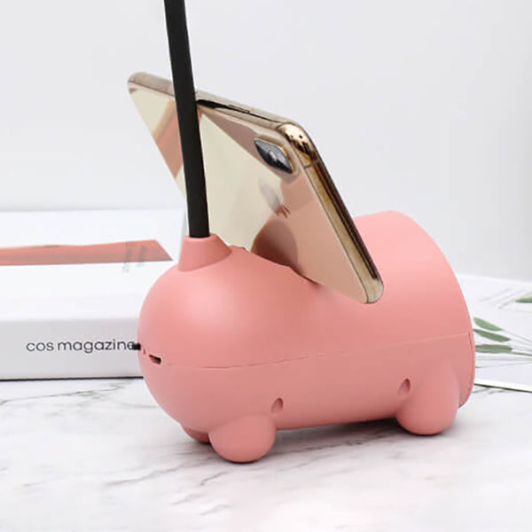 Kreatywna Lampa Biurkowa LED w Kształcie Królika z Dotykowym USB
