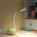 Ładowana lampa biurkowa LED z dinozaurem w kreskówkowym stylu, dbająca o wzrok