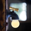 Nowoczesna kreatywna lampa ścienna LED ABS PC z nocnym światłem USB