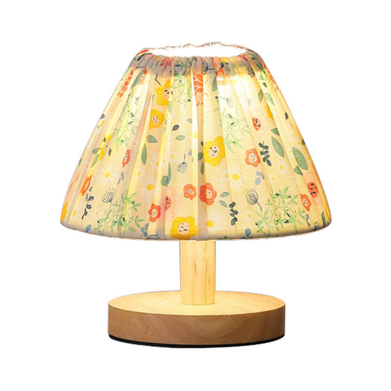 Nowoczesna Minimalistyczna Kreatywna Żelazna Lampa Stołowa w Kształcie Kwiatu 1-Lampowa