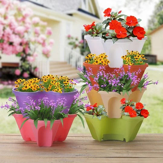 Ogród pionowy - PlantStack - Oszczędność miejsca - Zielone rozwiązanie