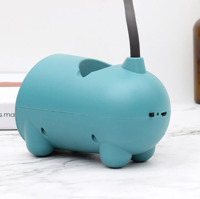 Kreatywna Lampa Biurkowa LED w Kształcie Królika z Dotykowym USB