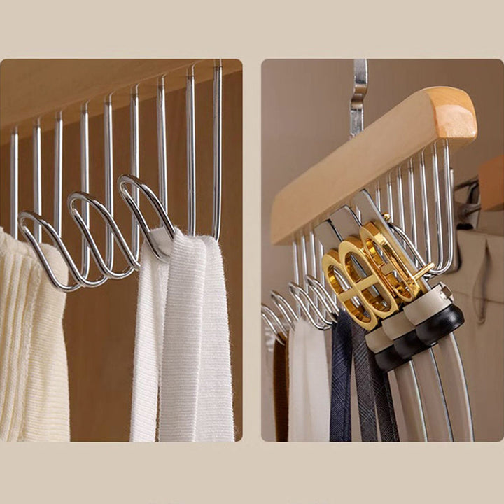 Wieszak na ubrania z antypoślizgowym wykończeniem