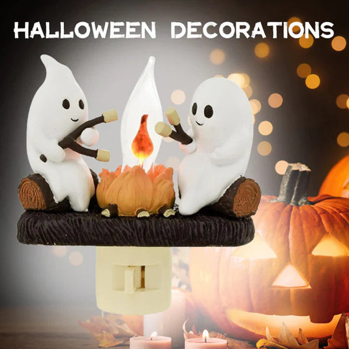 Ghost Bonfire Blinking Night Light