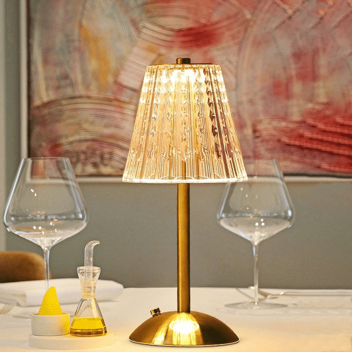 Lampa Stołowa AuraGlow - Ładowalna Lampa LED z Funkcją Przyciemniania