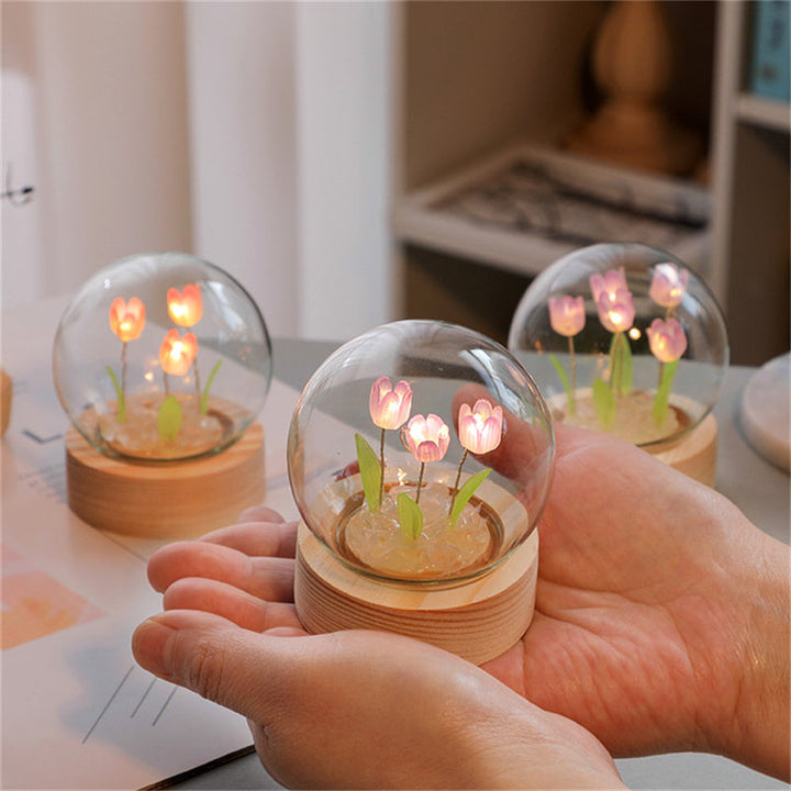 Tulipanowa Lampa Nocna