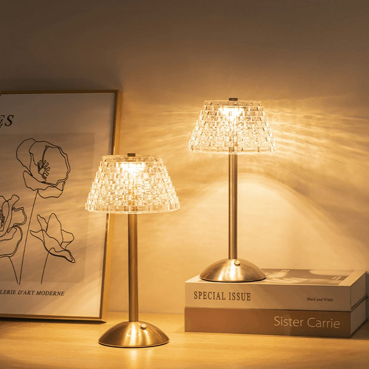 Lampa Stołowa AuraGlow - Ładowalna Lampa LED z Funkcją Przyciemniania