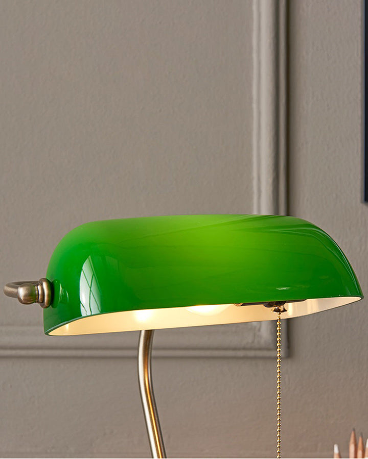 Klasyczna Lampa Bankierska