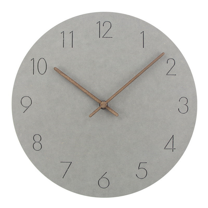 Nordycki Minimalistyczny Prosty Zegar Ścienny 29cm