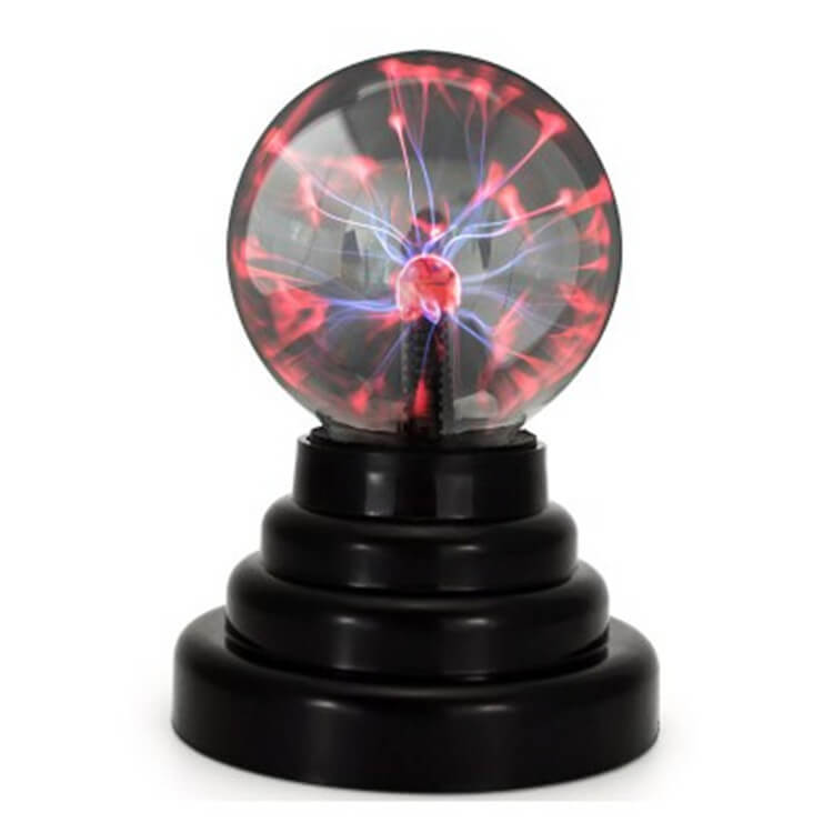 Magiczna elektrostatyczna kula jonowa lampa nocna z efektem błysku