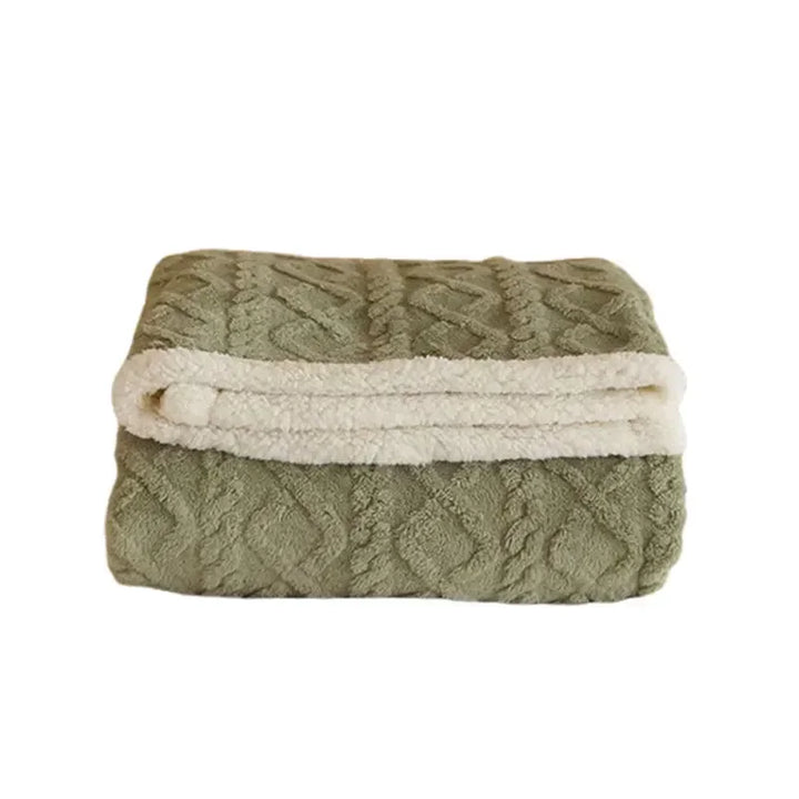 Gruba Zimowa Kołdra z Wełny Jagnięcej - WarmWool