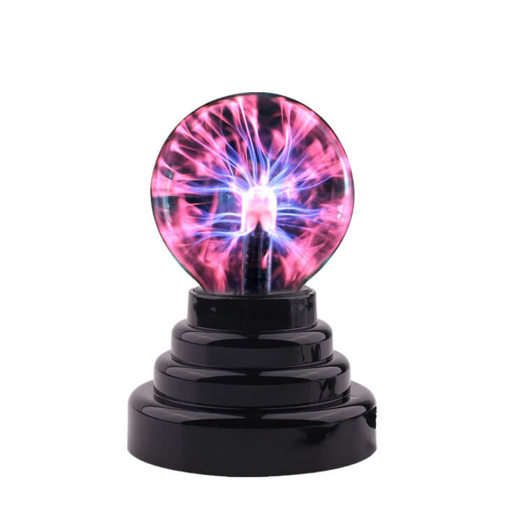 Magiczna elektrostatyczna kula jonowa lampa nocna z efektem błysku