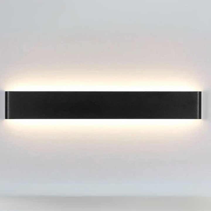 Nordycka Lampa Ścienna LED - Nowoczesna Lampa Ścienna z Aluminium Szczotkowanego