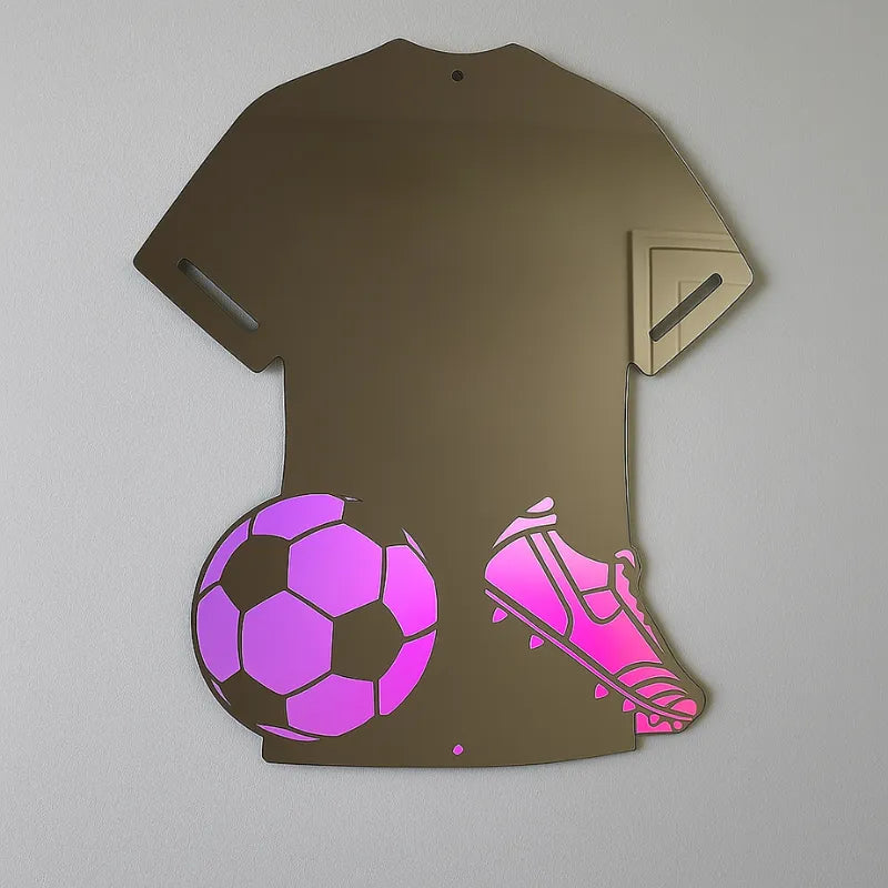 MirrorJersey | Regulowany sweter z LED-owym lustrem