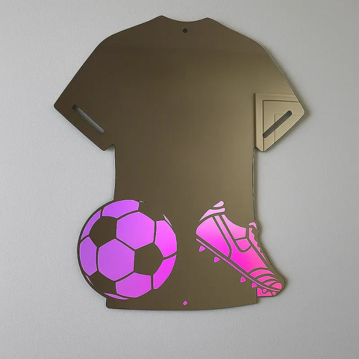 MirrorJersey | Regulowany sweter z LED-owym lustrem