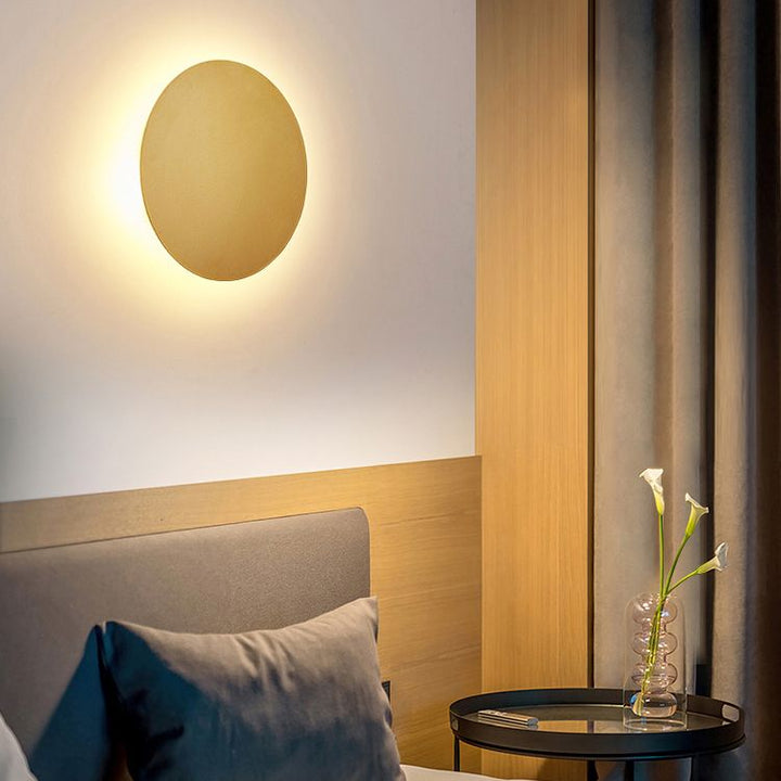HorizonSphere | Nowoczesna Okrągła Lampa Ścienna