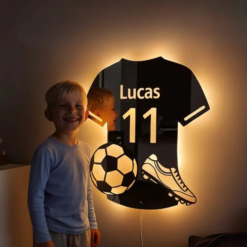 MirrorJersey | Regulowany sweter z LED-owym lustrem