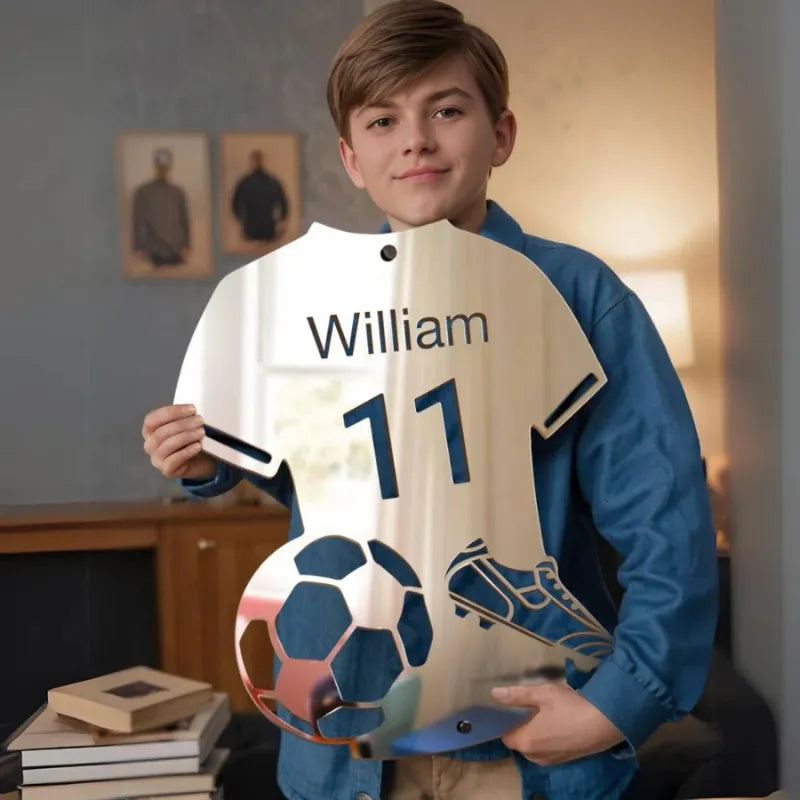 MirrorJersey | Regulowany sweter z LED-owym lustrem