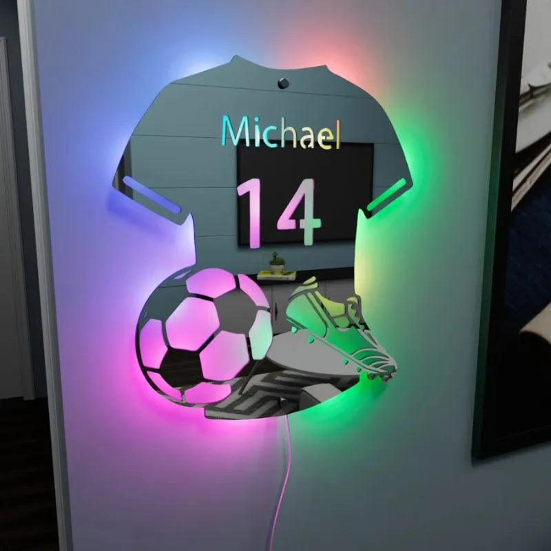 MirrorJersey | Regulowany sweter z LED-owym lustrem