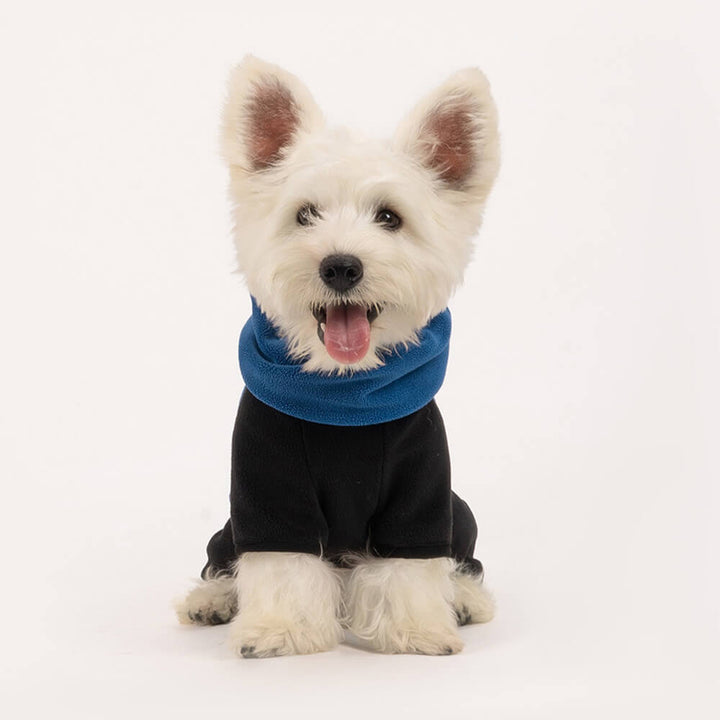 Pełna Ochrona Polarowy Fleece Dla Psów z Odczepianym Kołnierzem