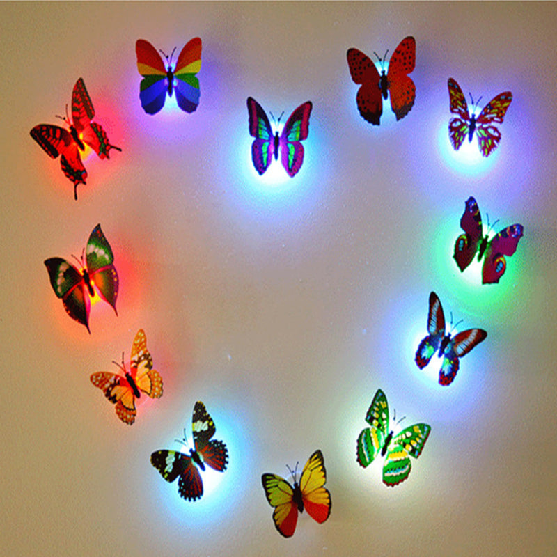 3D LED Dekoracja Motyla Nocna Lampa