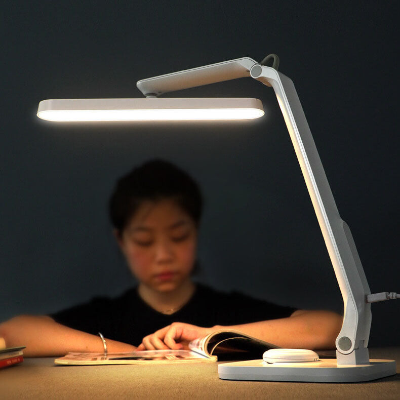 Nowoczesna lampa biurkowa LED z ochroną oczu dla studentów, składana, ładowana przez USB