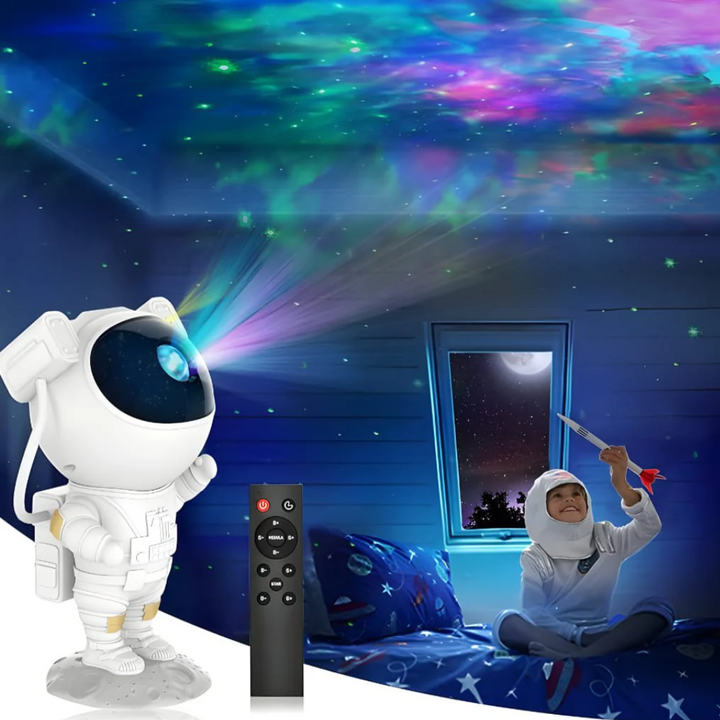 Astronauta Lampa Nocna w Kosmosie