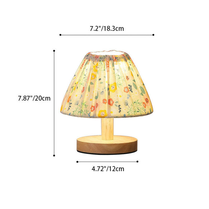 Nowoczesna Minimalistyczna Kreatywna Żelazna Lampa Stołowa w Kształcie Kwiatu 1-Lampowa
